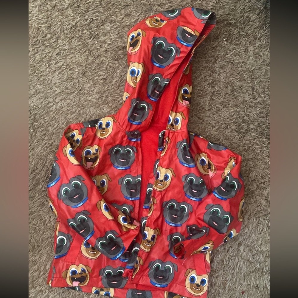 Kids raincoat Disney size 4